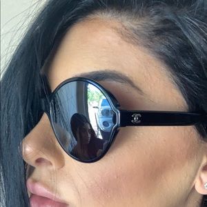 Chanel mirrored sunglasses